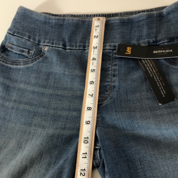 Lee Slim Fit Bermuda Mid Rise NWT 10 - Picture 6 of 8